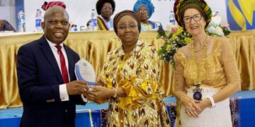 Tim Akano and Inner Wheel Club award