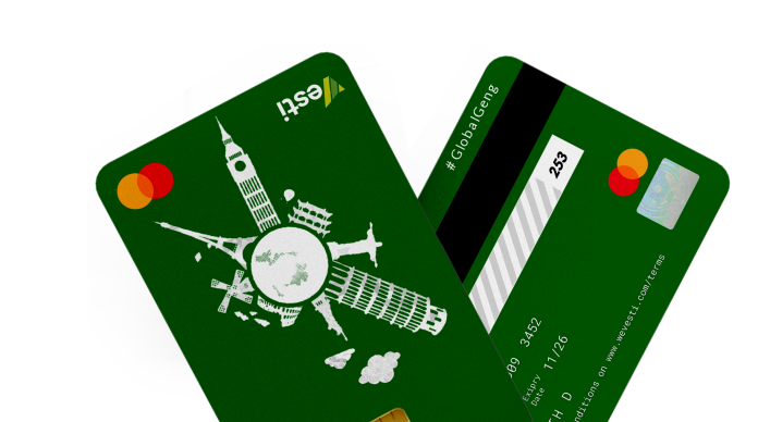 Vesti Virtual Dollar Card