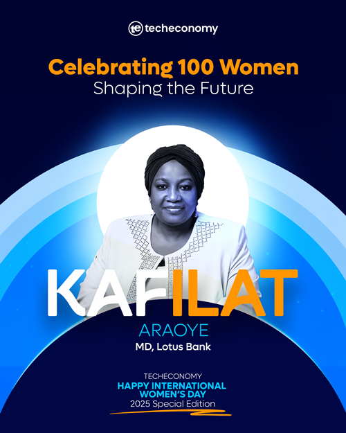 Kafilat Araoye - Techeconomy celebrating 100 women shaping the future