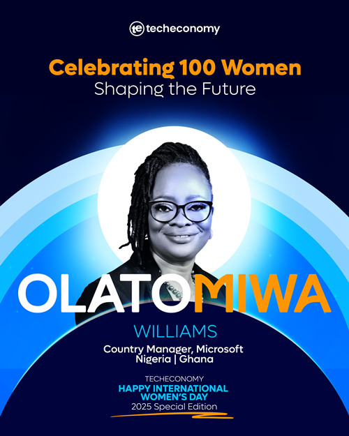 Olatomiwa Williams | Techeconomy 100 Women Shaping the Future