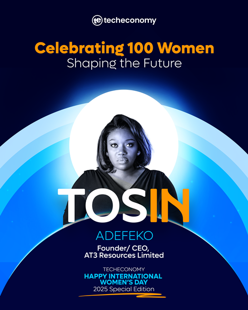 Tosin Adefeko - Techeconomy 100 Women Shaping the Future