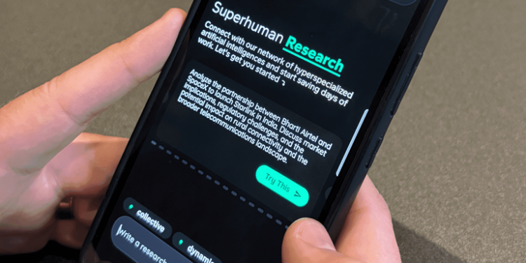 A user using Nosibe.ai