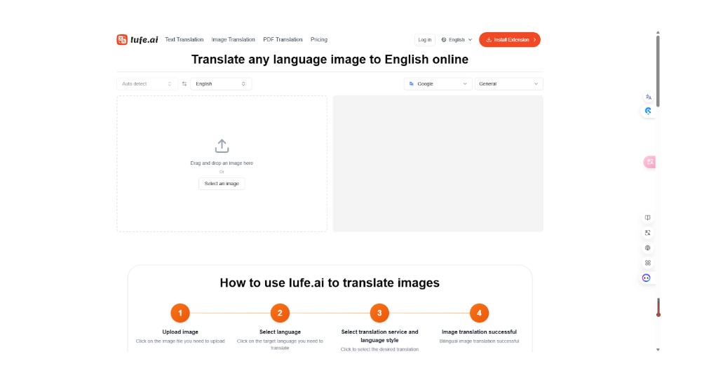 Lufe.AI Image Translator post