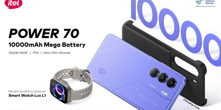 itel Power 70 - Nigeria’s First 10000mAh Smartphone