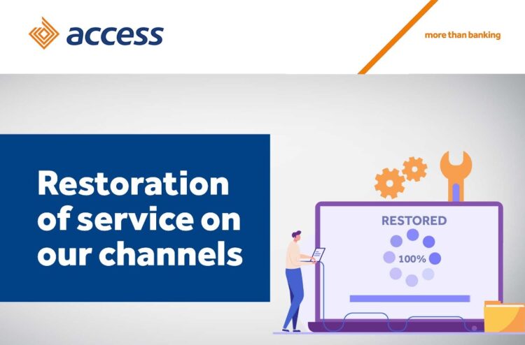 Access Bank system maintenance