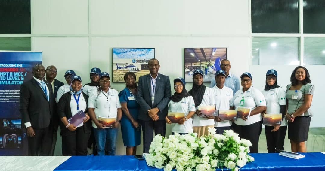 NASENI and Caverton Female UAV trainees
