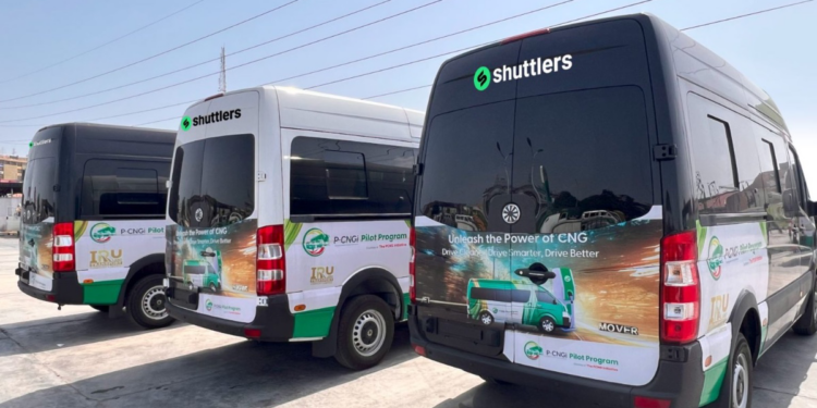 Shuttlers CNG Buses