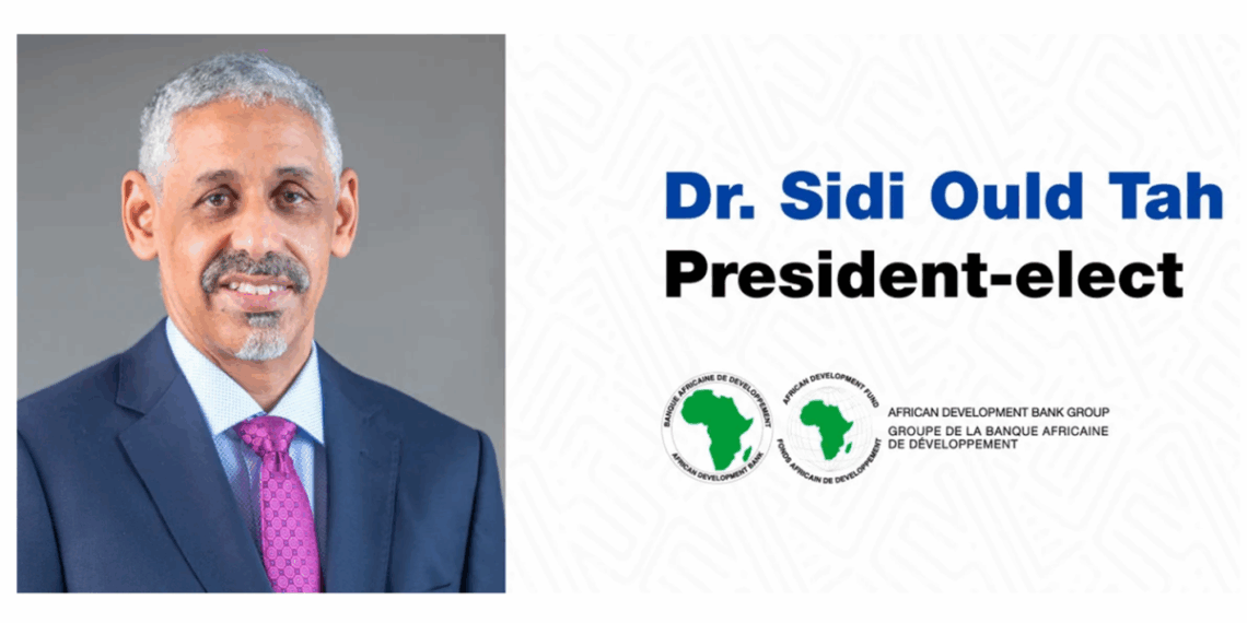 Dr. Sidi Ould Tah, AfDB President -
