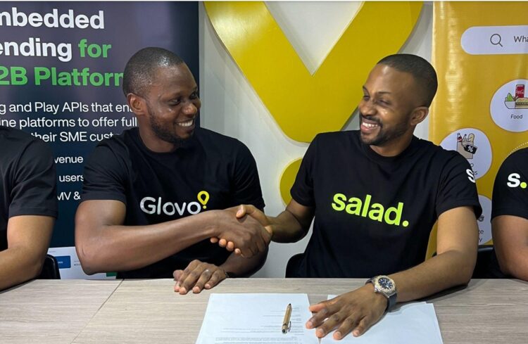 Glovo x Salad Africa partnership