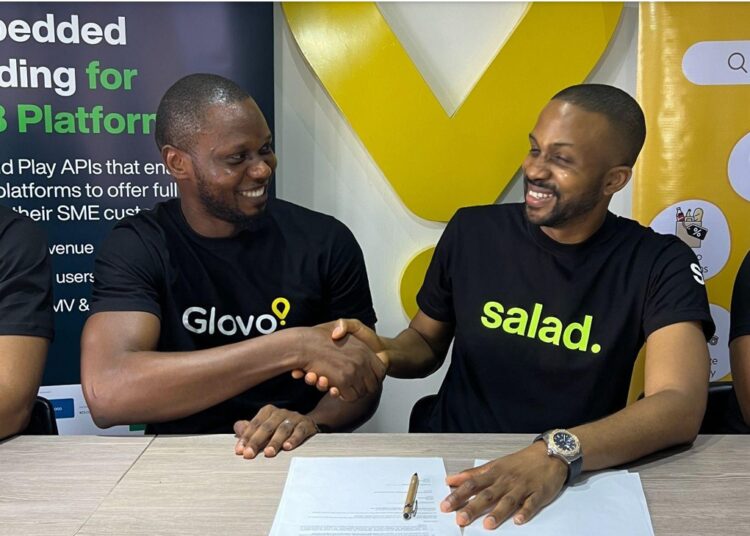 Glovo x Salad Africa partnership