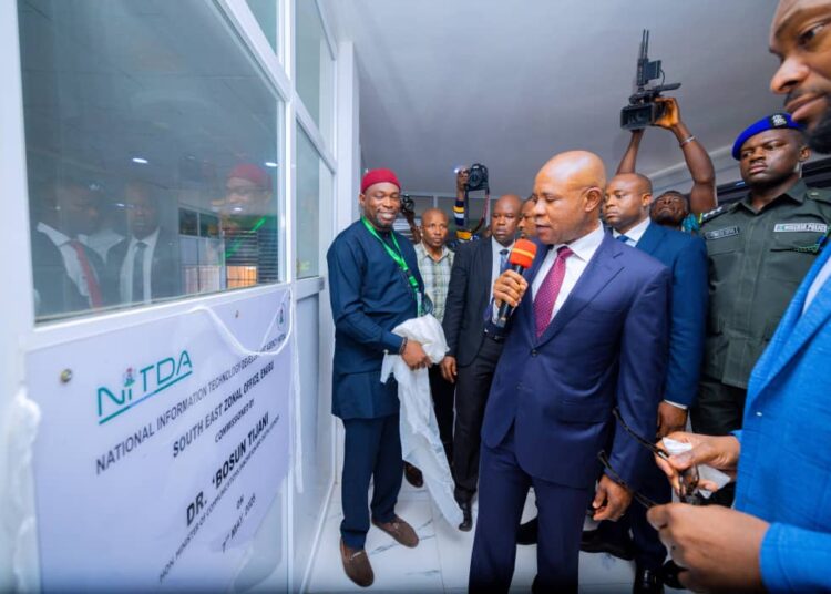Gov Mbah Commissions NITDA South East Regional Office in Enugu