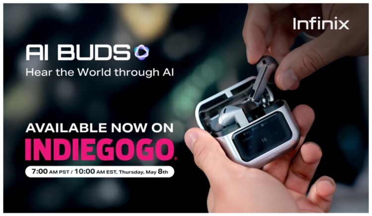 Infinix AI Buds on Indiegogo