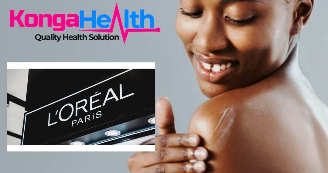 Konga Health x L'Oreal partnership