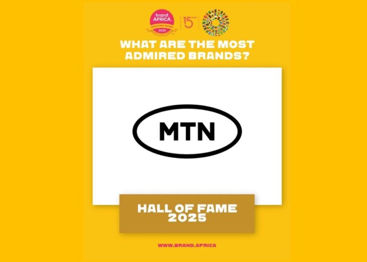 MTN Most admired Brand
