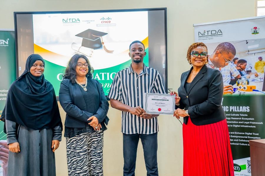 DL4ALL - NITDA and Cisco train 50 young Nigerians