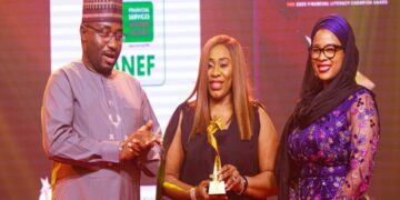 SANEF CEO Uche Uzoebo receives RedTech Award