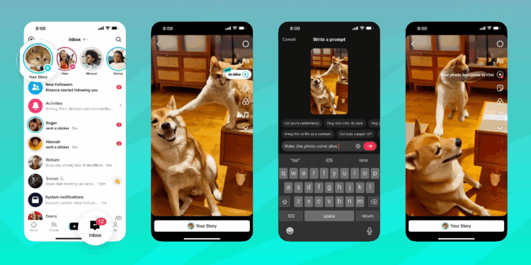 TikTok Rolls Out AI Alive