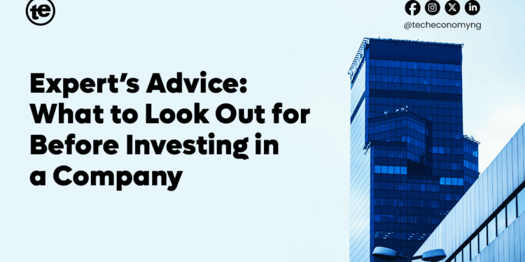 What to Look Out for Before Investing in a Company