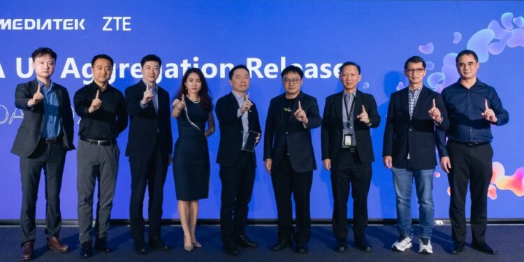 ZTE, AIS and MediaTek