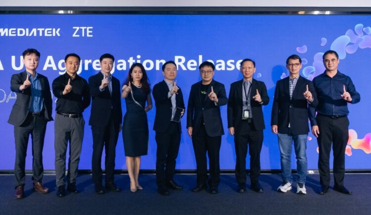 ZTE, AIS and MediaTek
