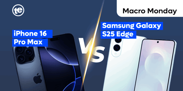 iPhone 16 Pro Max vs Samsung Galaxy S25 Edge