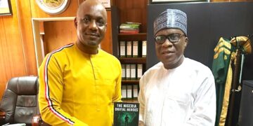 Bayero Agabi and Minister Momoh