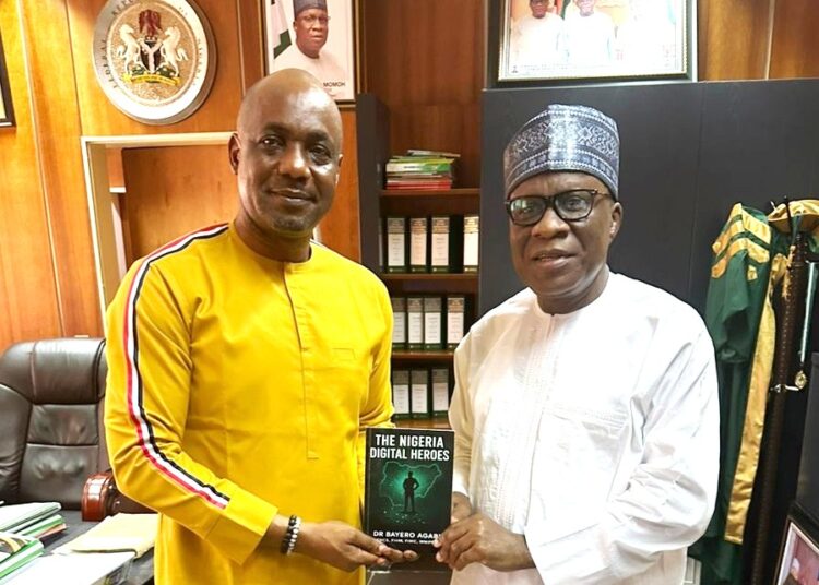 Bayero Agabi and Minister Momoh