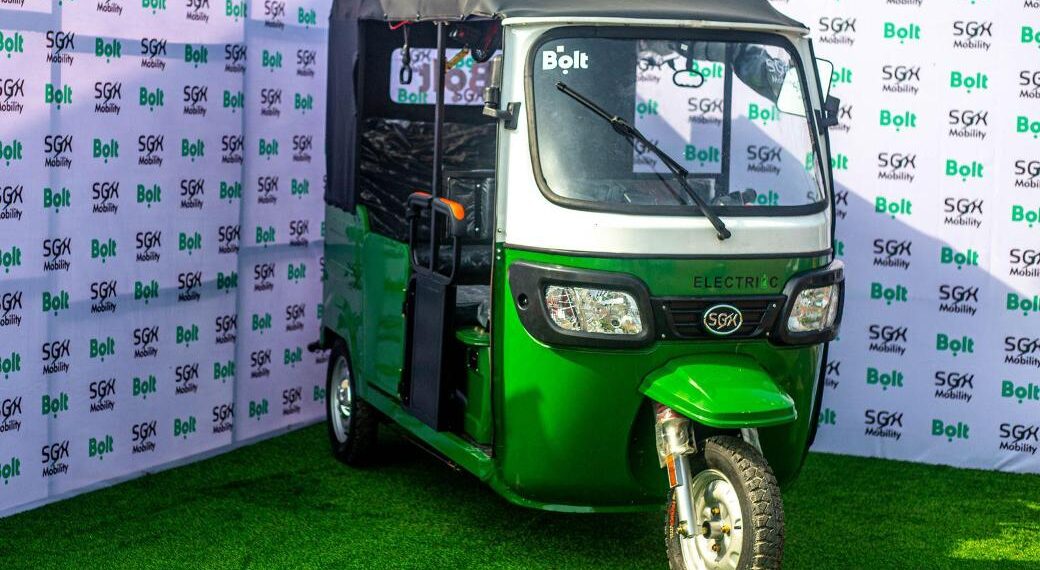 Bolt's Electric tricycle initiative -