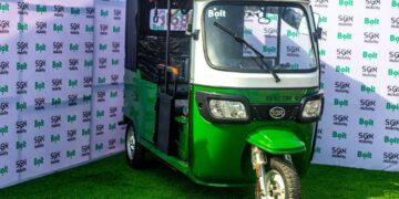Bolt's Electric tricycle initiative -
