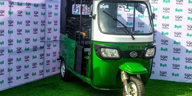Bolt's Electric tricycle initiative -