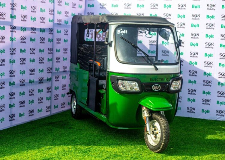 Bolt's Electric tricycle initiative -