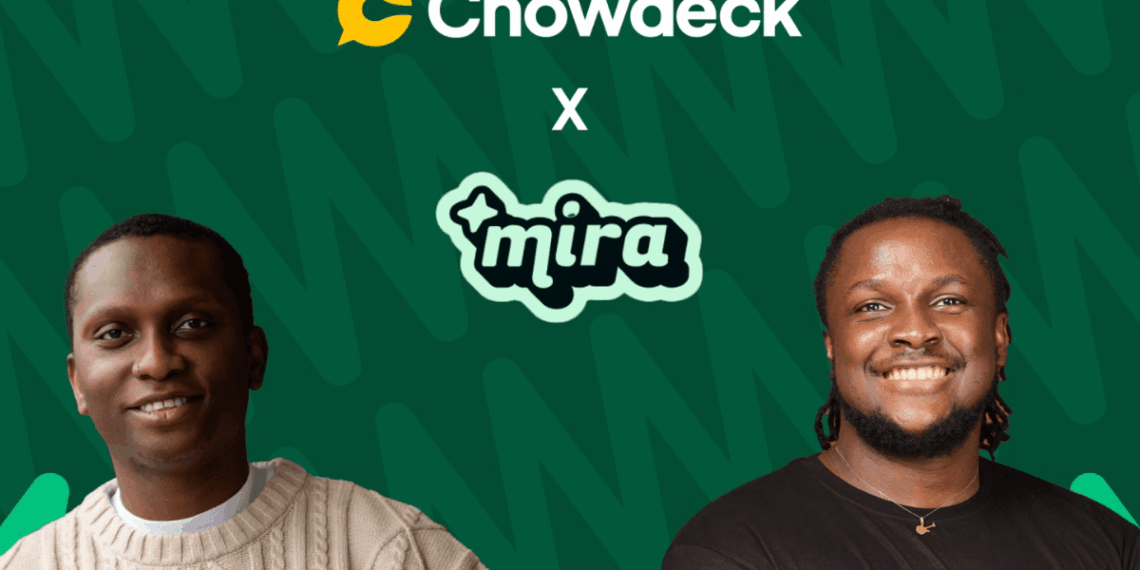Chowdeck acquires Mira