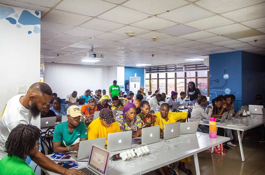 Glo Skillbridge Lights the Way for Lagos Sweepers