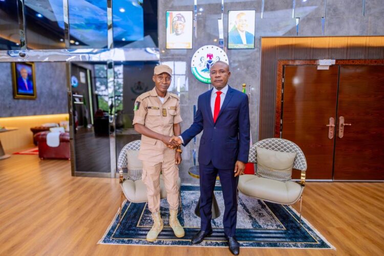 Governor Mbah Meets Orji Ugochukwu