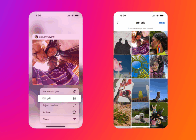 Instagram Adds Grid Editing, Quiet Posting, and New Creator Support