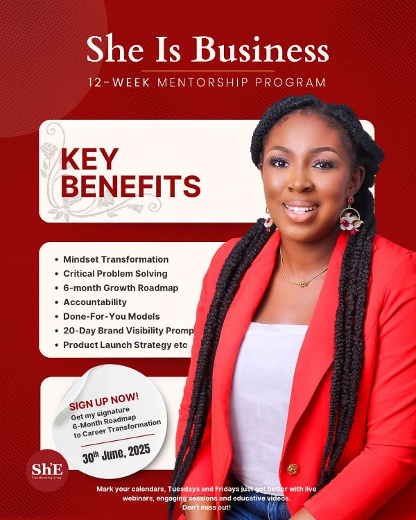 She is Business cohort 2
