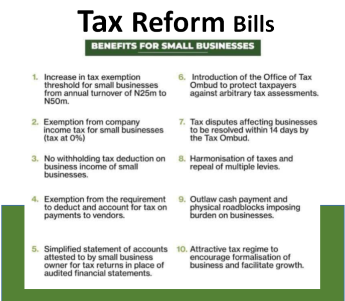 Tax Reform Bills Explained
