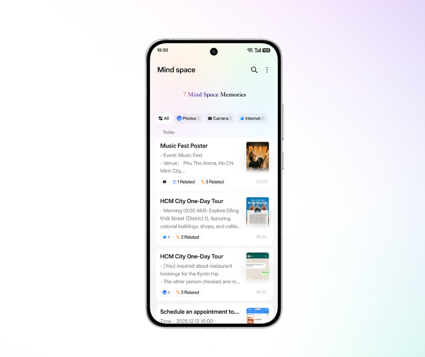 OPPO Reno14 Series AI Mind Space