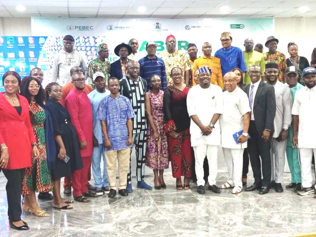Stakeholders at the PEBEC meeting in Anambra State