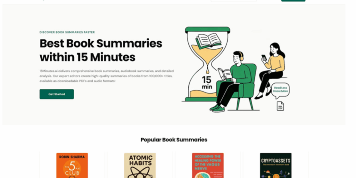 Enhance Reading with 15Minutes and Understanding it