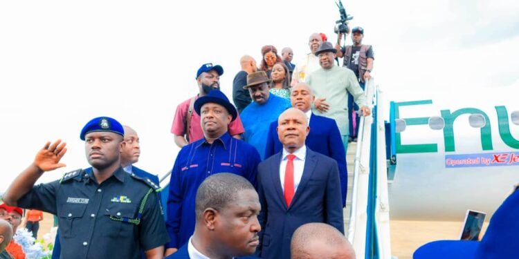 Enugu Air inaugural flight