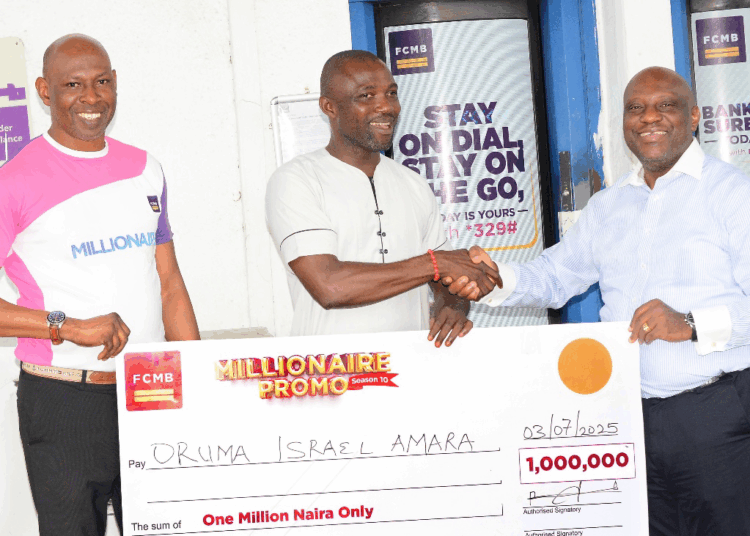 FCMB Rewards 3,016 Customers in Millionaire Promo