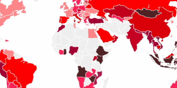 Global Threat Index for June 2025 and African countries