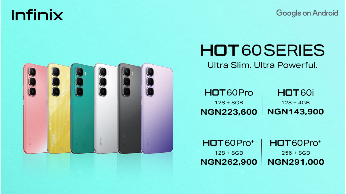 Infinix HOT 60 Series PRICE BANNER TW