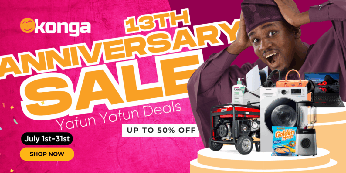 Konga Yafun Yafun Deals