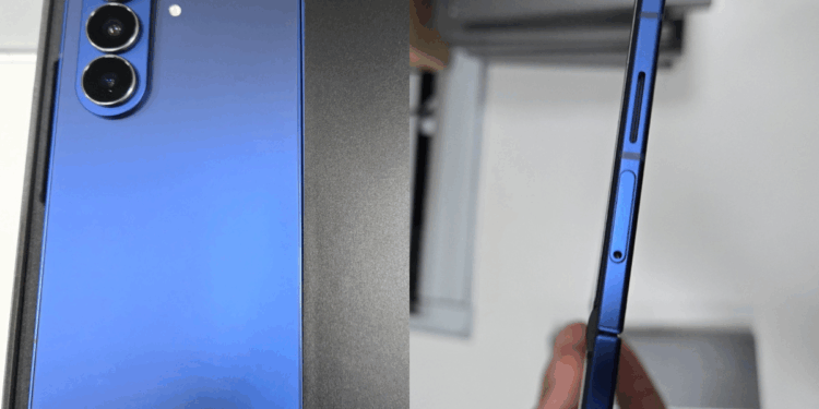 Leaks: Samsung Galaxy Z Fold 7