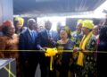 Dr. Bosun Tijani, minister of Communications and Digital Economy, leading other dignitaries to the commissioning of MTN Dabengwa Data Centre in Lagos