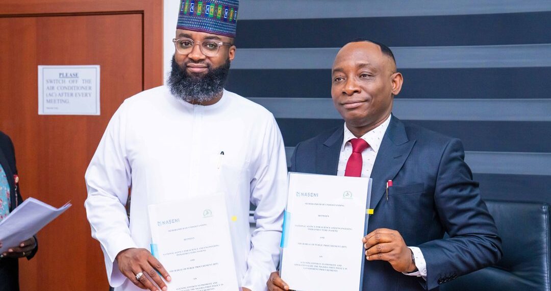 NASENI and BPE MoU signing