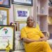 Tim Akano, the managing director, New Horizons Nigeria showcases the award
