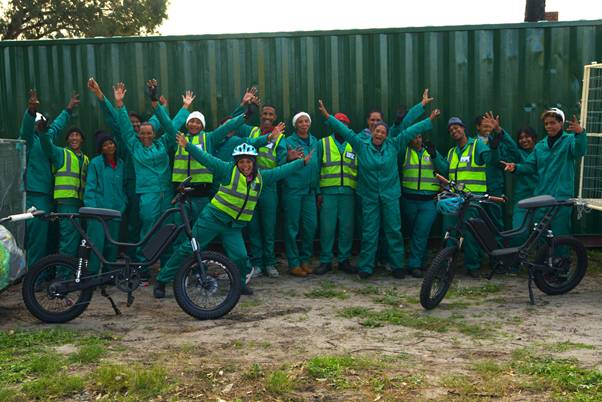 REACT Recycling Hub in Cape Town